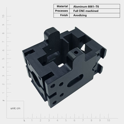 Precision Aluminum Custom CNC Machining Parts with +/-0.001mm Tolerance