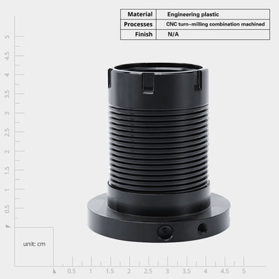 High Quality Custom Aluminum Cnc Turning and Milling Round Lathe Component