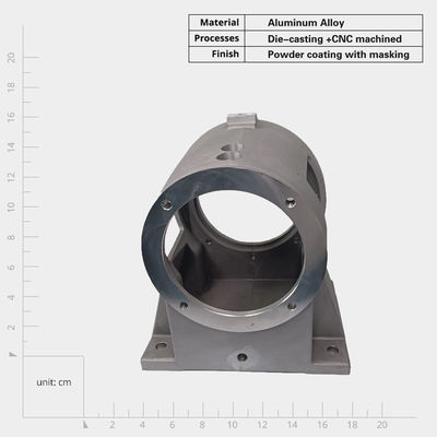 Aluminium Die Cast Housing with Strong Corrosion Resistance