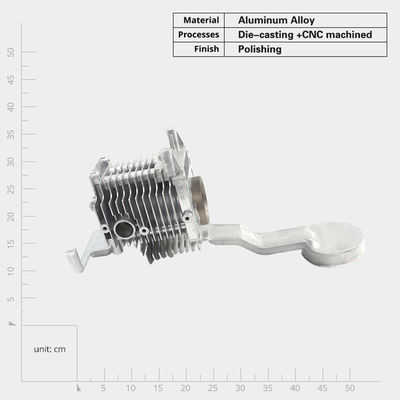 High quality Aluminum Alloy Die Casting Car Parts New Auto Steering Die Casting Sheet Metal Parts